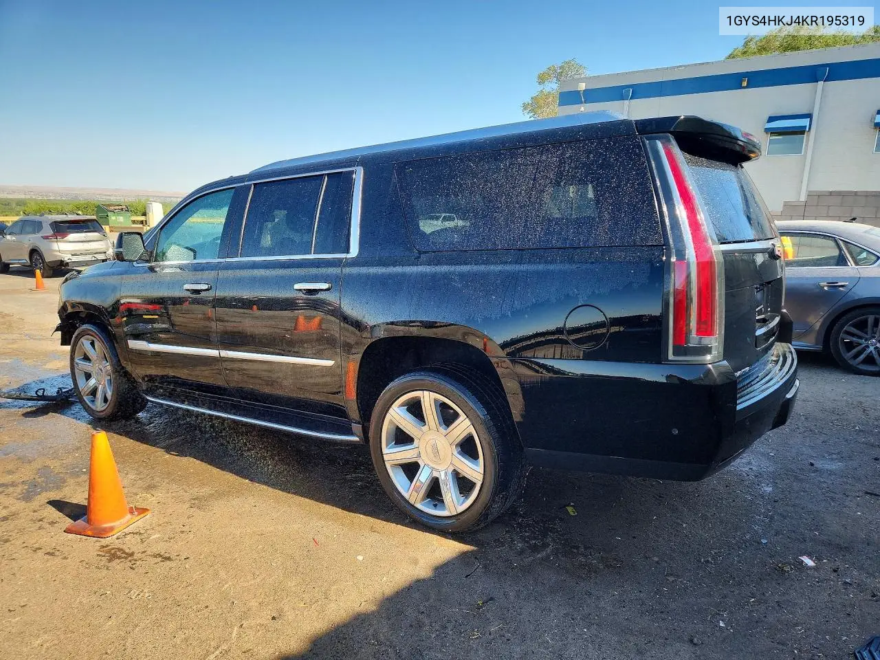 2019 Cadillac Escalade Esv Luxury VIN: 1GYS4HKJ4KR195319 Lot: 60582696