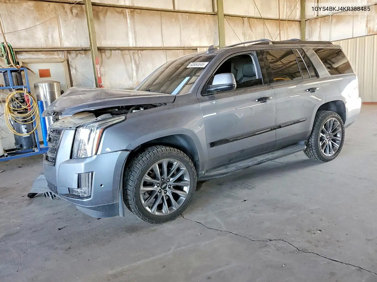 2019 Cadillac Escalade Luxury VIN: 1GYS4BKJ4KR388485 Lot: 60884646