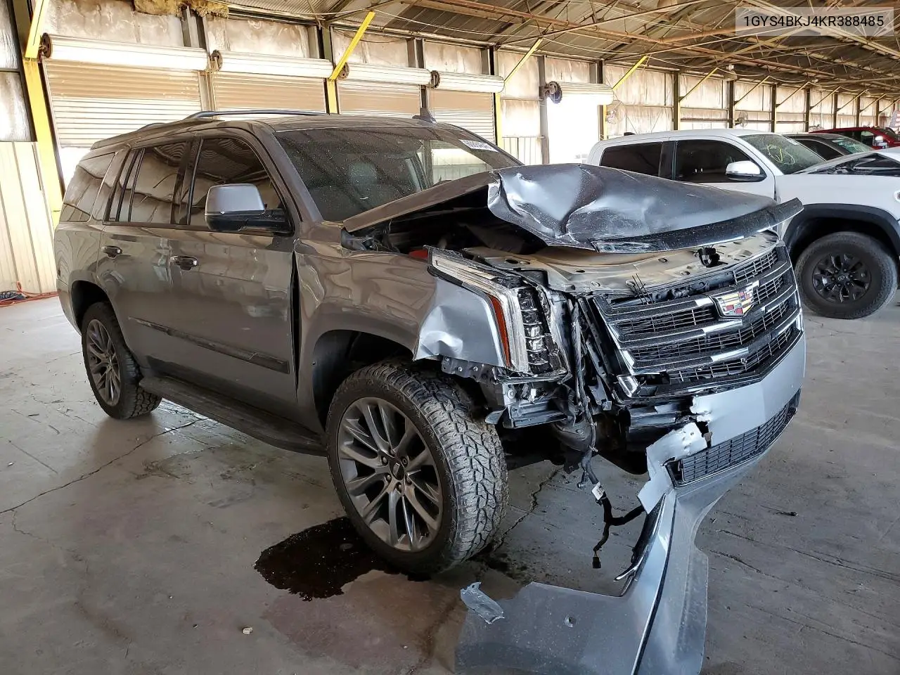 2019 Cadillac Escalade Luxury VIN: 1GYS4BKJ4KR388485 Lot: 60884646