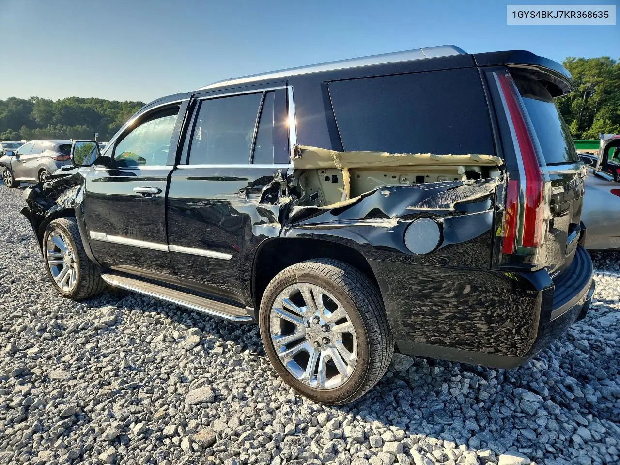 2019 Cadillac Escalade Luxury VIN: 1GYS4BKJ7KR368635 Lot: 60998296