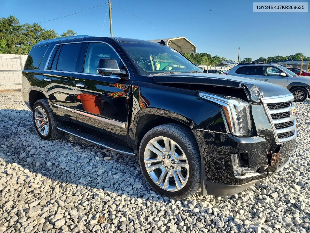 2019 Cadillac Escalade Luxury VIN: 1GYS4BKJ7KR368635 Lot: 60998296