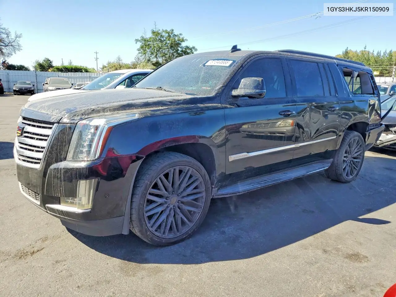2019 Cadillac Escalade Esv Luxury VIN: 1GYS3HKJ5KR150909 Lot: 61344666