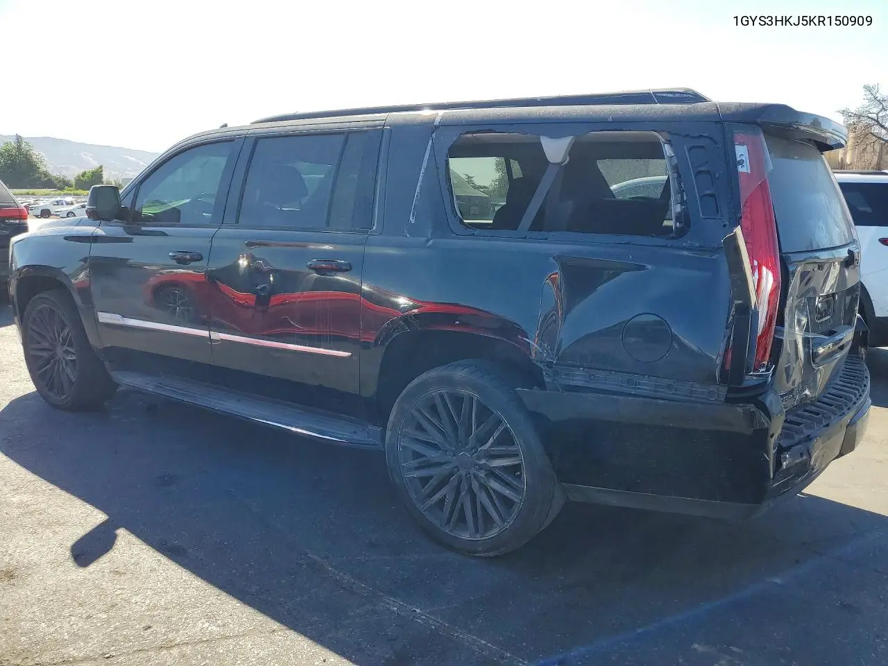 2019 Cadillac Escalade Esv Luxury VIN: 1GYS3HKJ5KR150909 Lot: 61344666