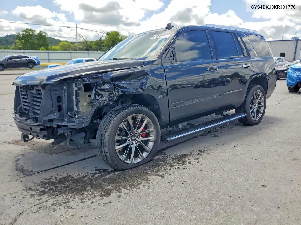 2019 Cadillac Escalade Platinum VIN: 1GYS4DKJ3KR301770 Lot: 61540256