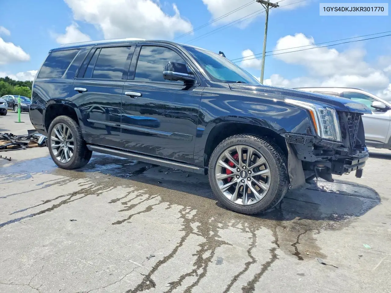 2019 Cadillac Escalade Platinum VIN: 1GYS4DKJ3KR301770 Lot: 61540256