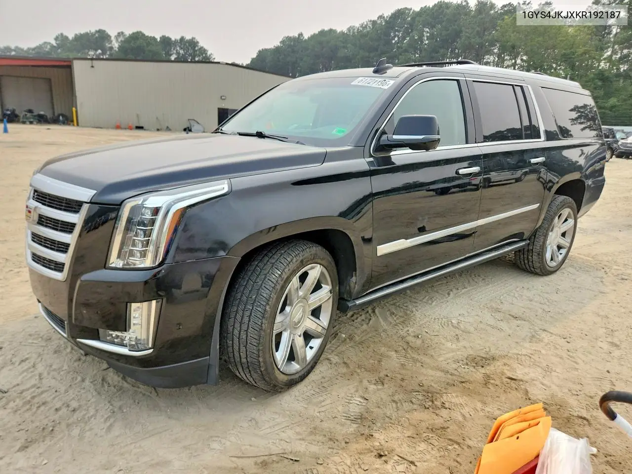 2019 Cadillac Escalade Esv Premium Luxury VIN: 1GYS4JKJXKR192187 Lot: 61721196