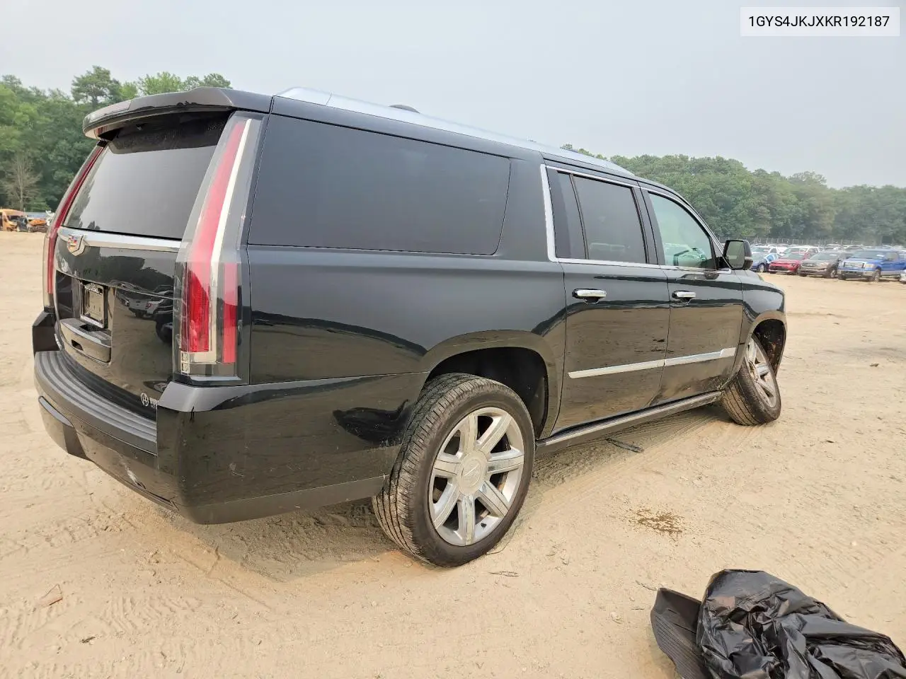 2019 Cadillac Escalade Esv Premium Luxury VIN: 1GYS4JKJXKR192187 Lot: 61721196