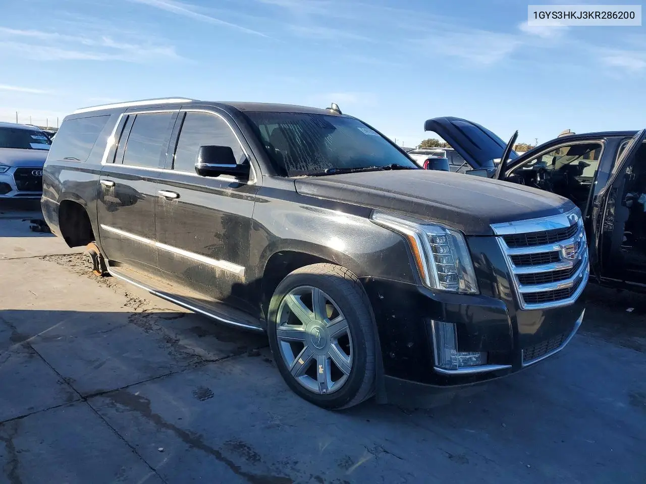 2019 Cadillac Escalade Esv Luxury VIN: 1GYS3HKJ3KR286200 Lot: 74912455