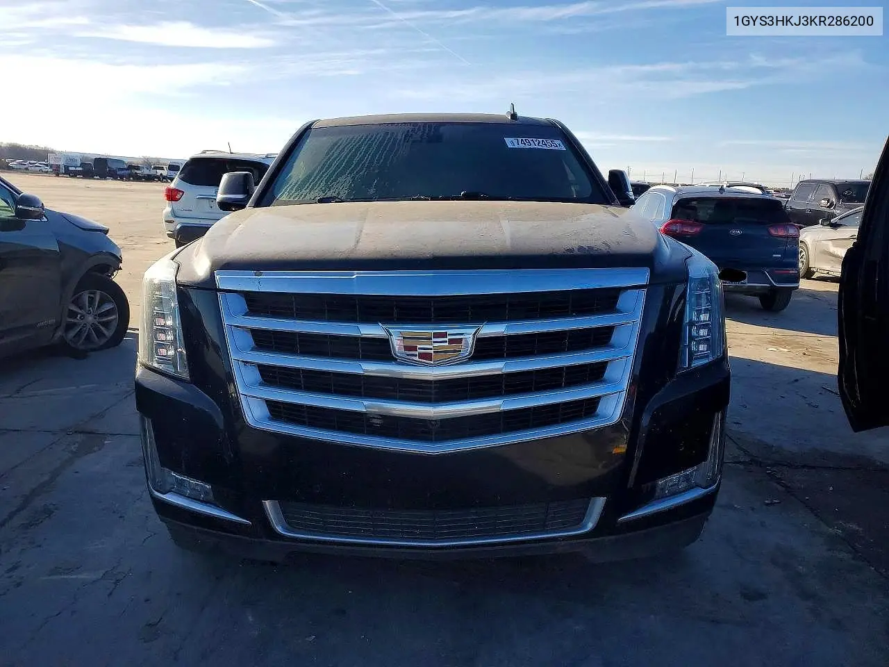 2019 Cadillac Escalade Esv Luxury VIN: 1GYS3HKJ3KR286200 Lot: 74912455