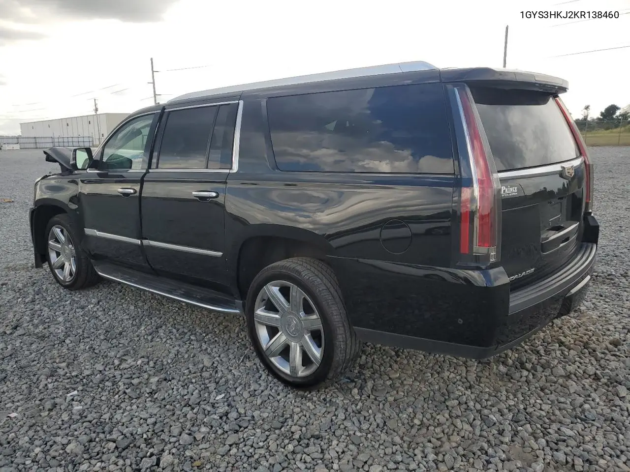 1GYS3HKJ2KR138460 2019 Cadillac Escalade Esv Luxury