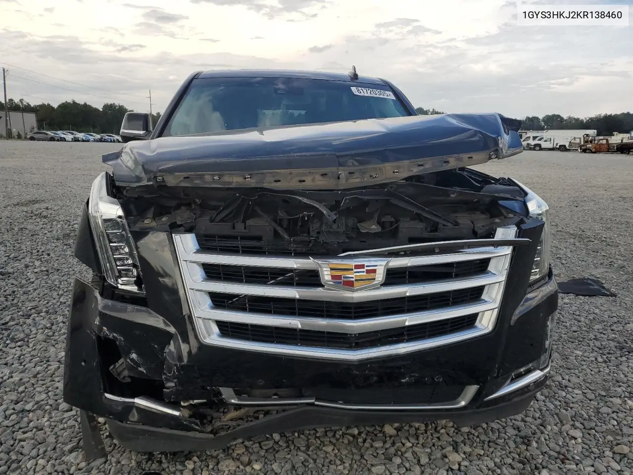 1GYS3HKJ2KR138460 2019 Cadillac Escalade Esv Luxury