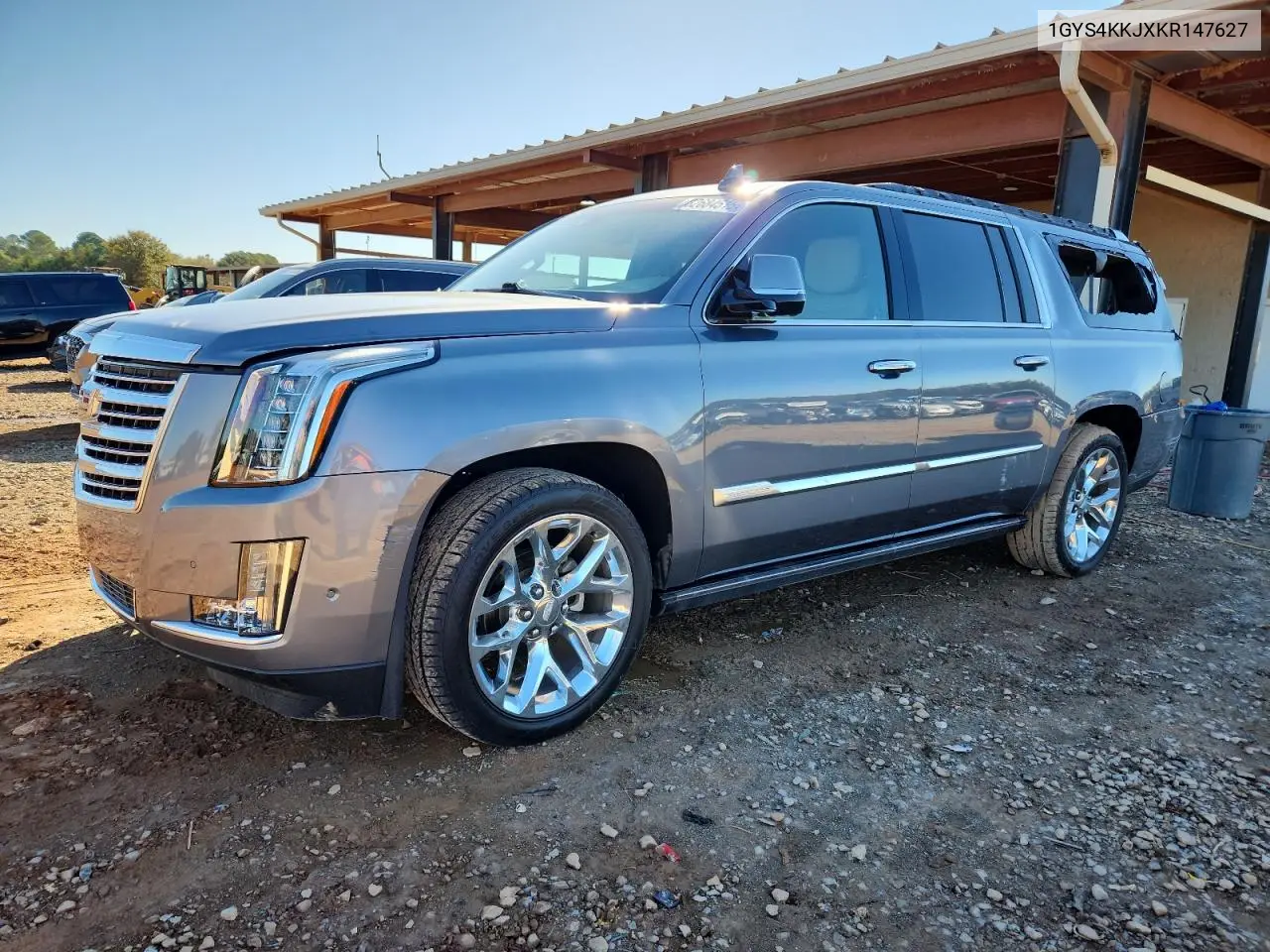 1GYS4KKJXKR147627 2019 Cadillac Escalade Esv Platinum