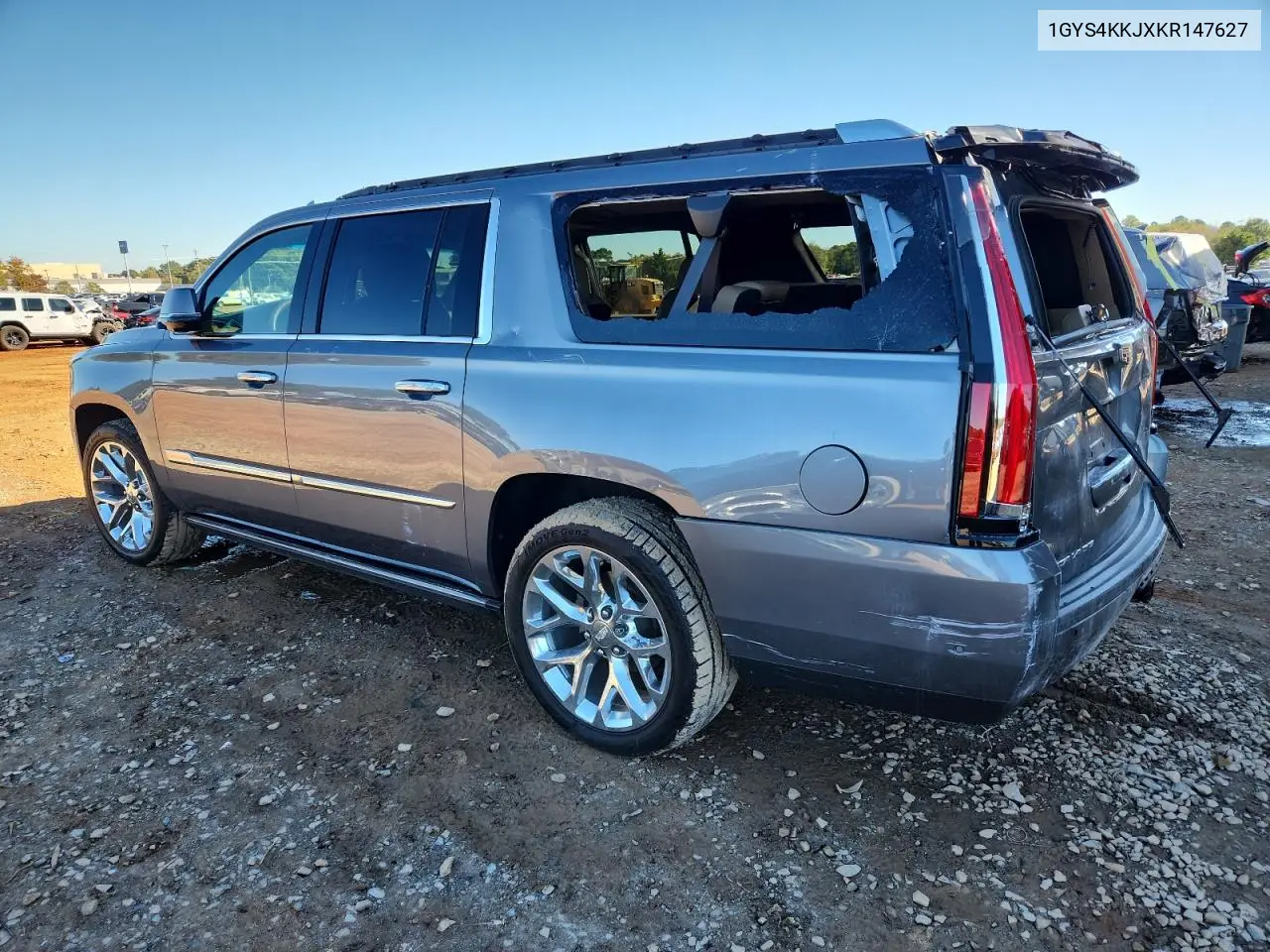 1GYS4KKJXKR147627 2019 Cadillac Escalade Esv Platinum
