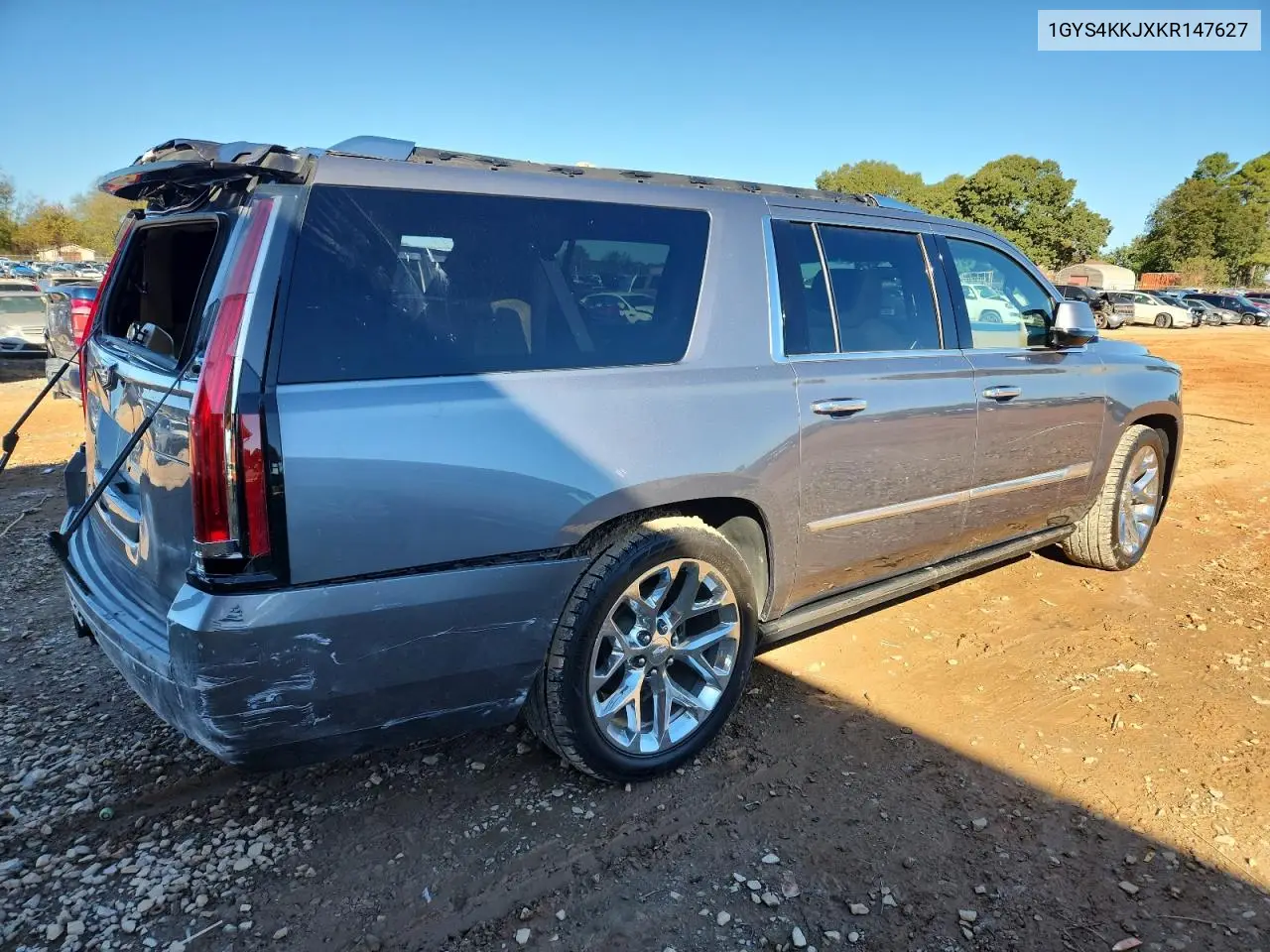 1GYS4KKJXKR147627 2019 Cadillac Escalade Esv Platinum