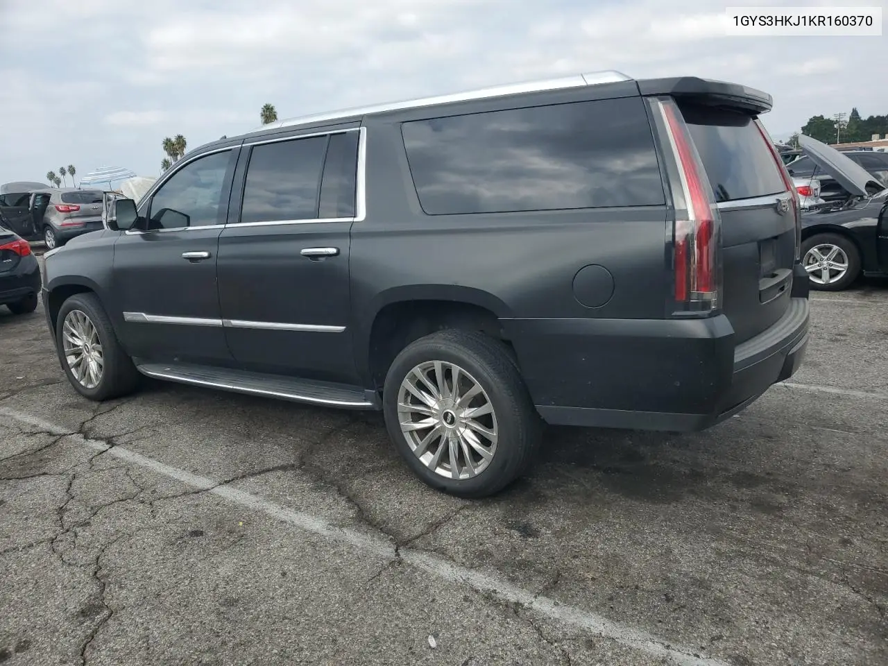 1GYS3HKJ1KR160370 2019 Cadillac Escalade Esv Luxury