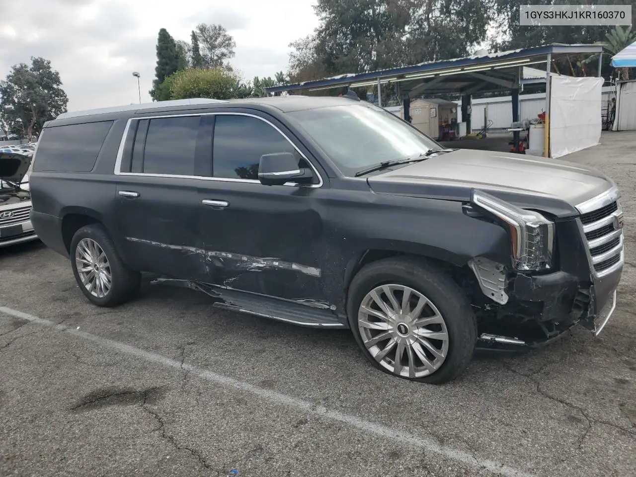1GYS3HKJ1KR160370 2019 Cadillac Escalade Esv Luxury