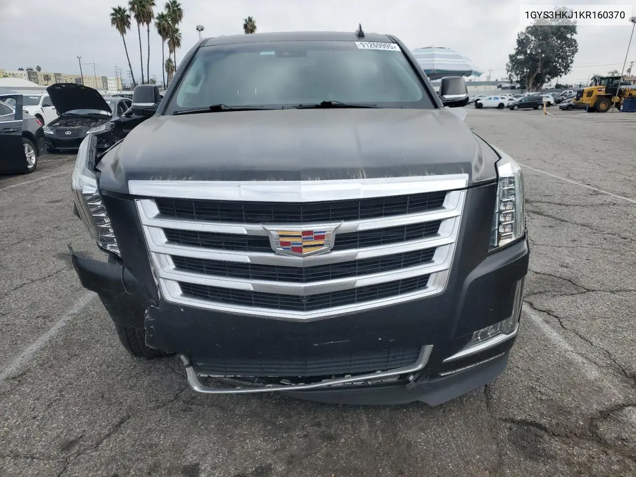 1GYS3HKJ1KR160370 2019 Cadillac Escalade Esv Luxury