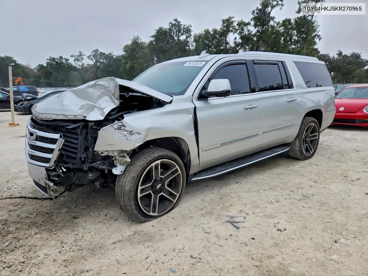 1GYS4HKJ5KR270965 2019 Cadillac Escalade Esv Luxury