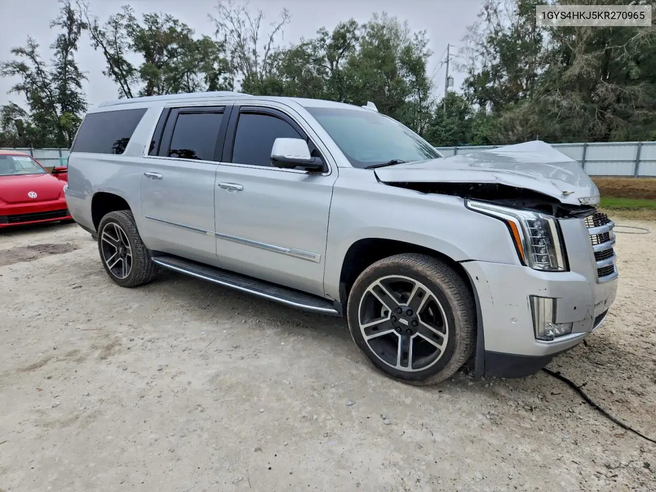 1GYS4HKJ5KR270965 2019 Cadillac Escalade Esv Luxury