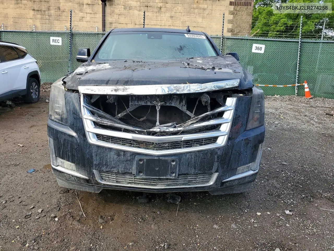 2020 Cadillac Escalade VIN: 1GYS4BKJ2LR274258 Lot: 53393826