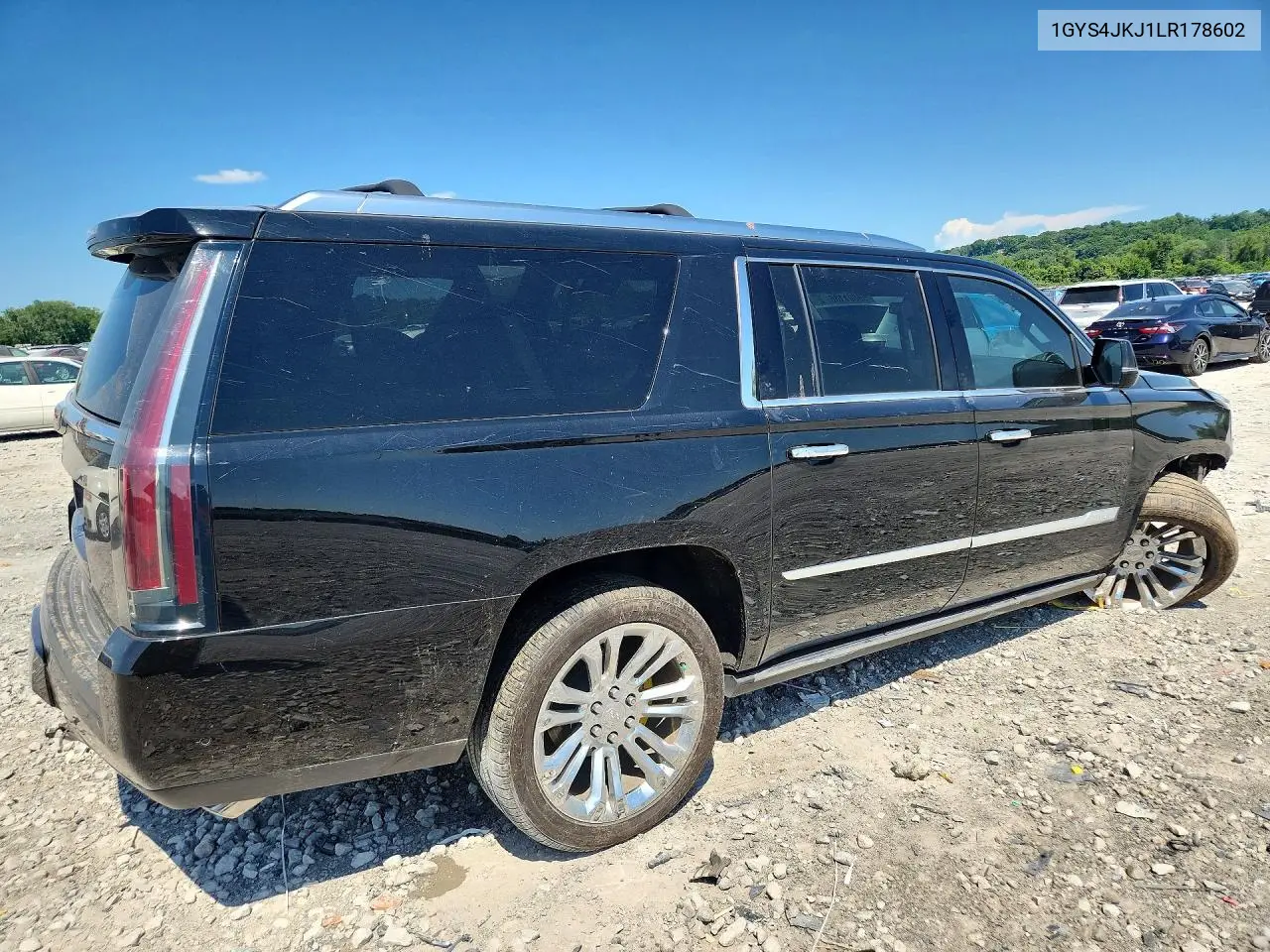 2020 Cadillac Escalade Esv Premium Luxury VIN: 1GYS4JKJ1LR178602 Lot: 59801186