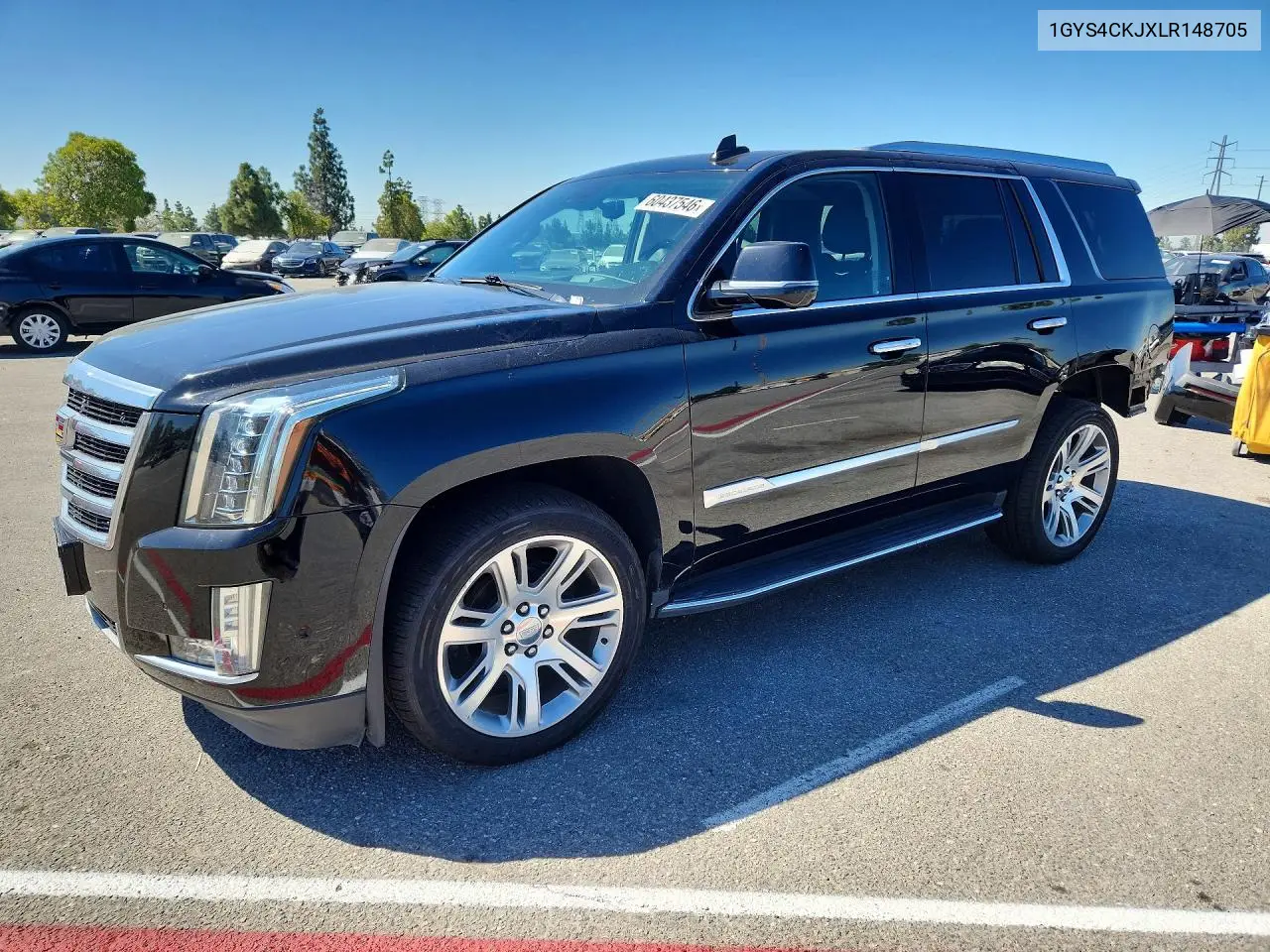 2020 Cadillac Escalade Premium Luxury VIN: 1GYS4CKJXLR148705 Lot: 60437546