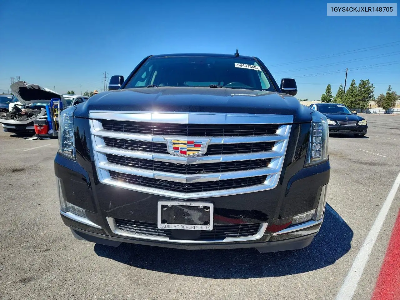 2020 Cadillac Escalade Premium Luxury VIN: 1GYS4CKJXLR148705 Lot: 60437546