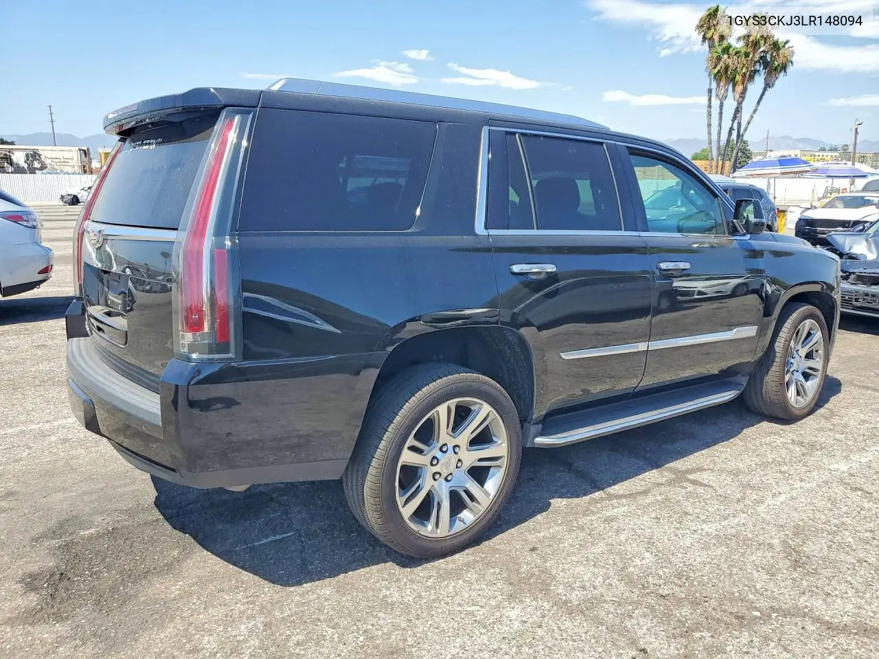 2020 Cadillac Escalade Premium Luxury VIN: 1GYS3CKJ3LR148094 Lot: 61800106