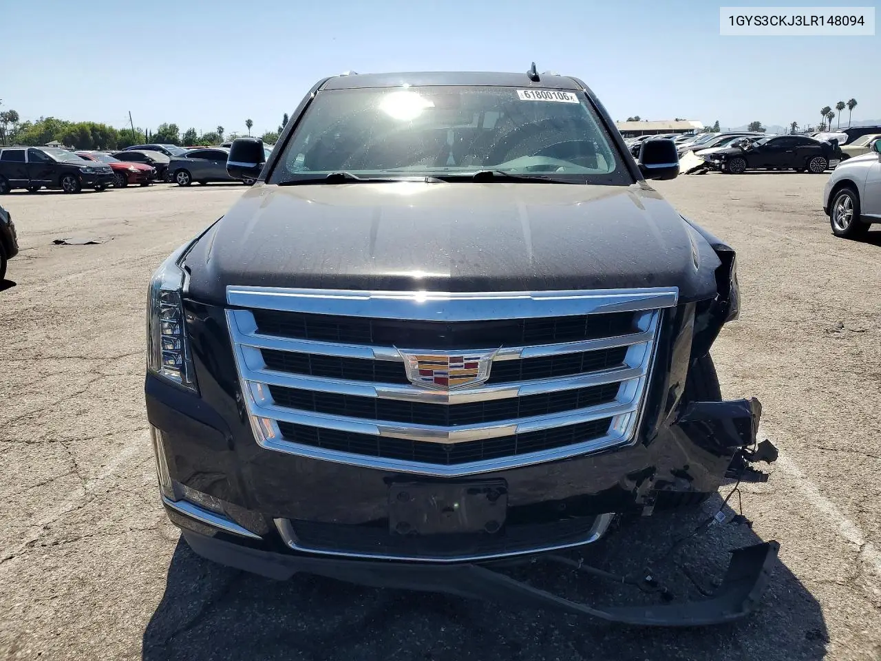 2020 Cadillac Escalade Premium Luxury VIN: 1GYS3CKJ3LR148094 Lot: 61800106