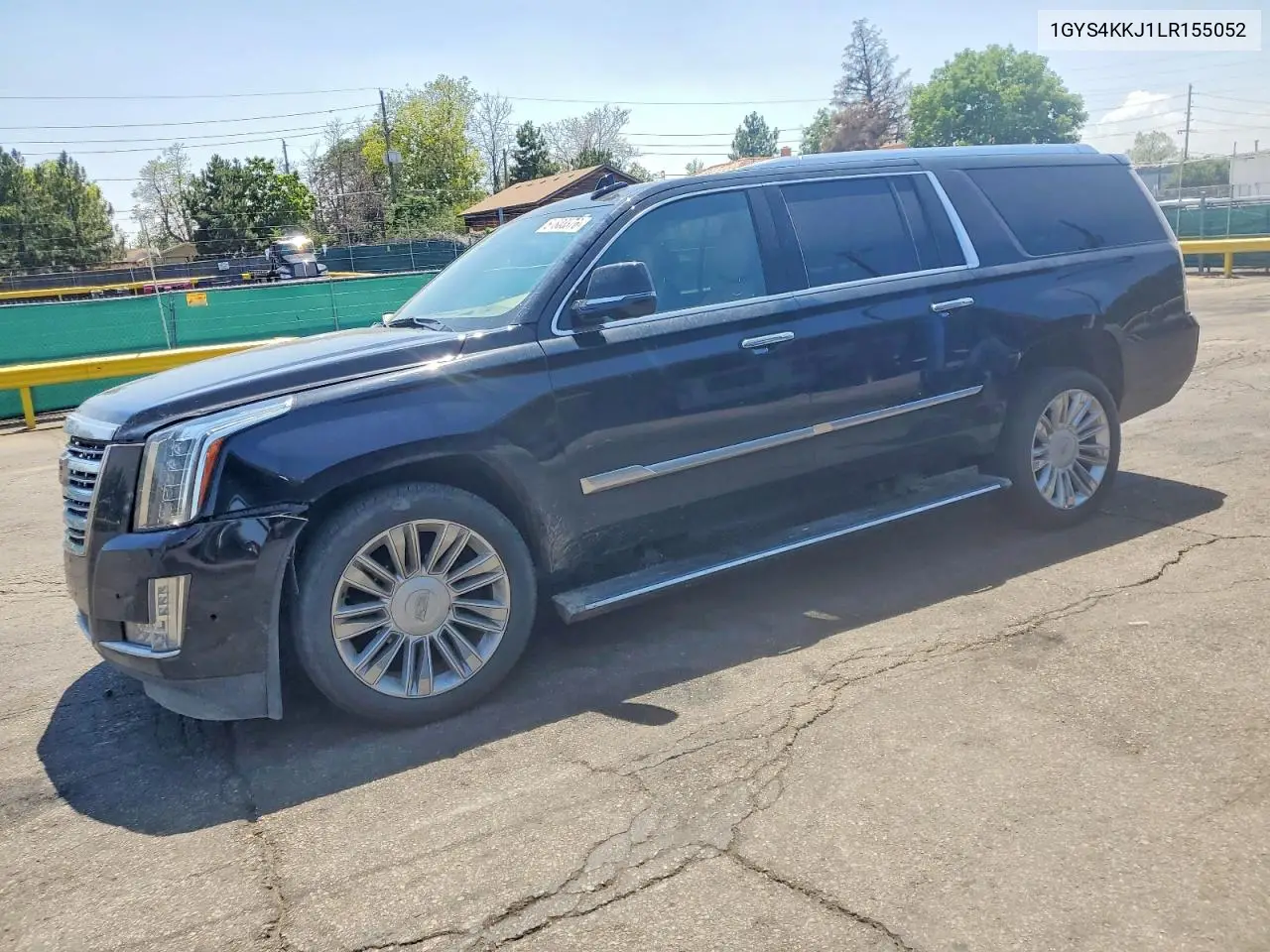 2020 Cadillac Escalade Esv Platinum VIN: 1GYS4KKJ1LR155052 Lot: 61803376