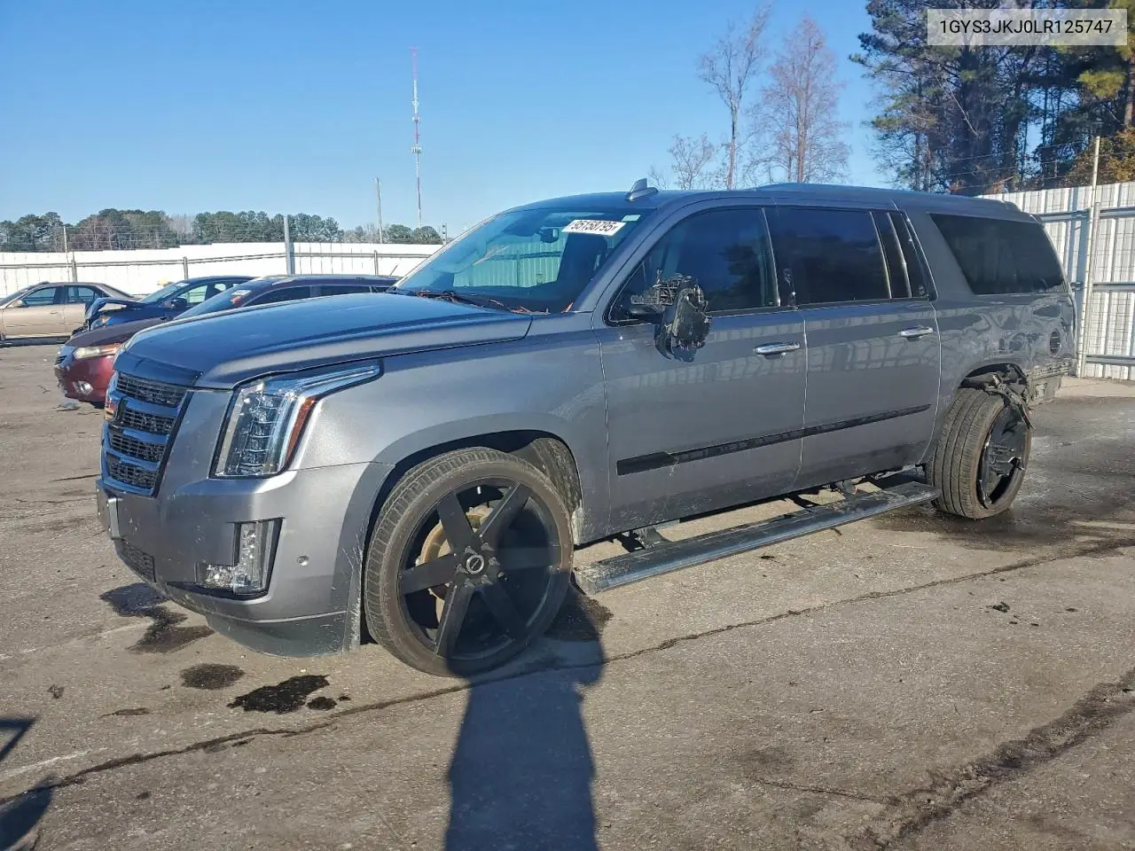 1GYS3JKJ0LR125747 2020 Cadillac Escalade Esv Premium Luxury