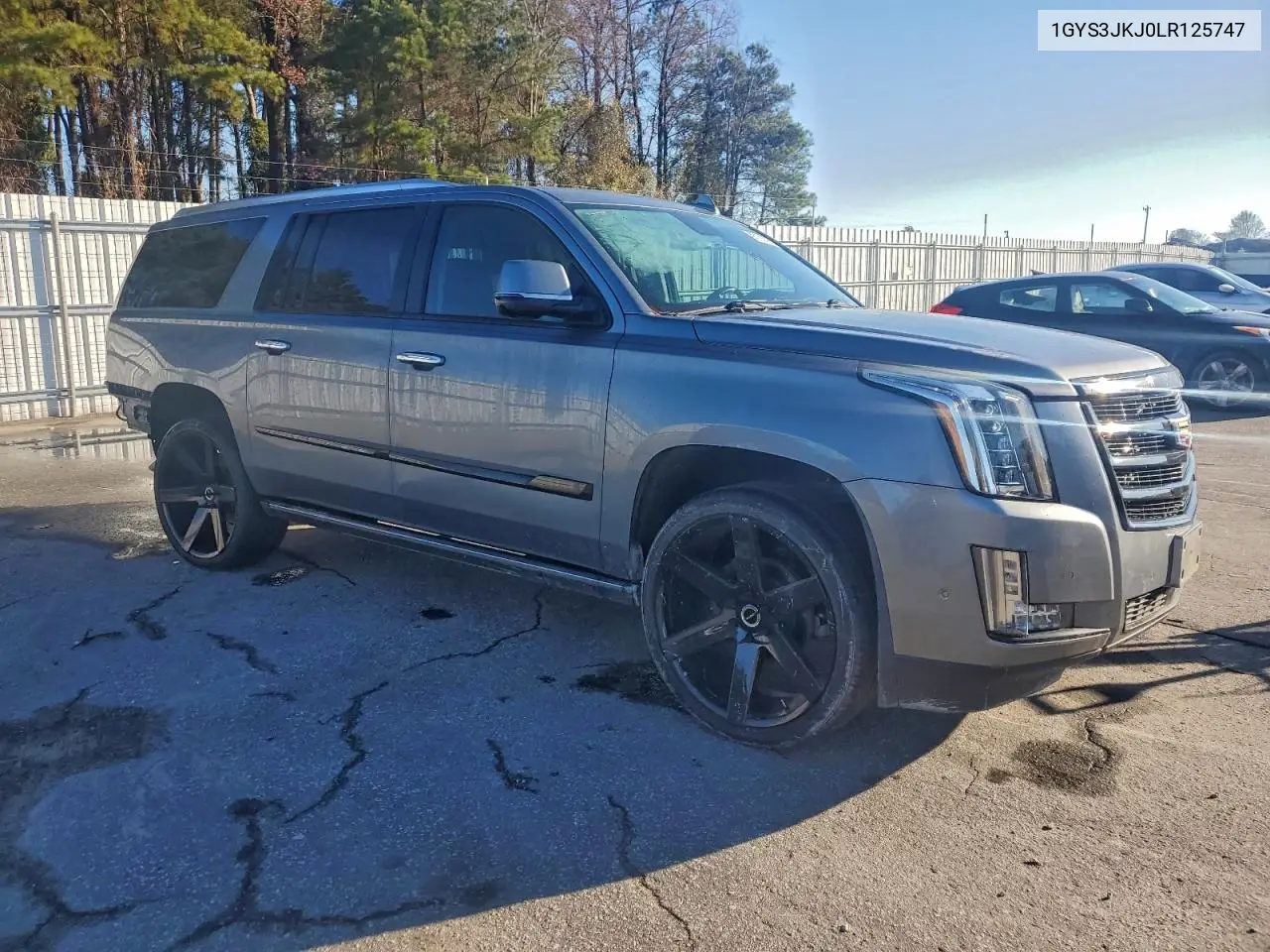 1GYS3JKJ0LR125747 2020 Cadillac Escalade Esv Premium Luxury