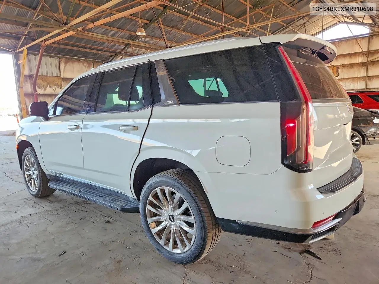 2021 Cadillac Escalade Premium Luxury VIN: 1GYS4BKLXMR310698 Lot: 56346126