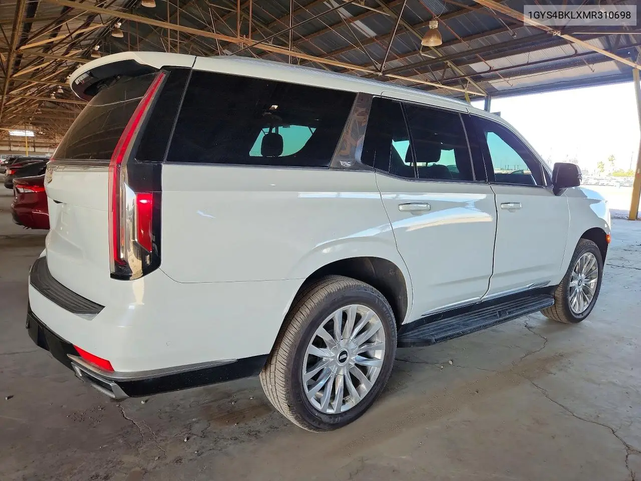 2021 Cadillac Escalade Premium Luxury VIN: 1GYS4BKLXMR310698 Lot: 56346126