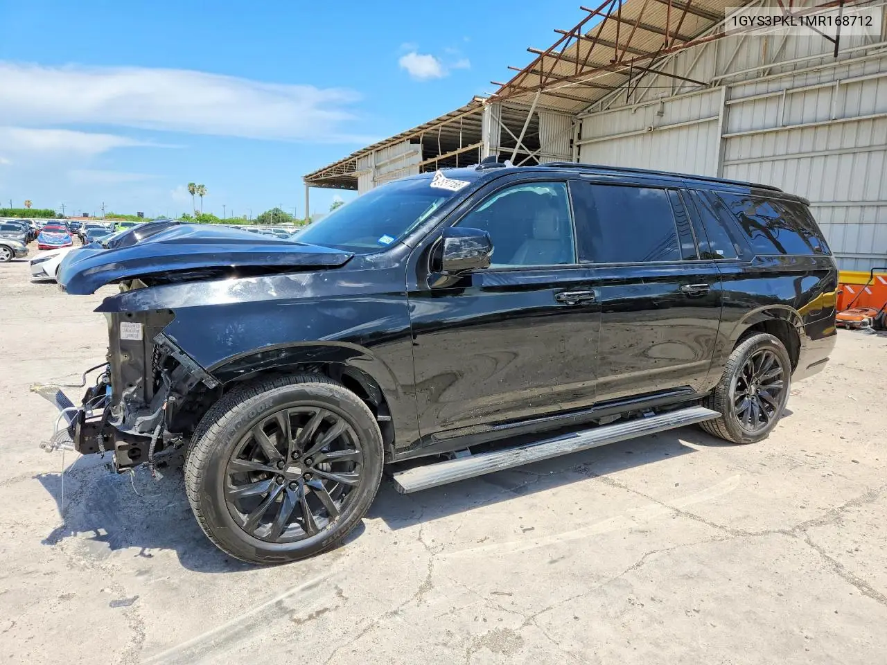 2021 Cadillac Escalade Esv Sport VIN: 1GYS3PKL1MR168712 Lot: 59587156