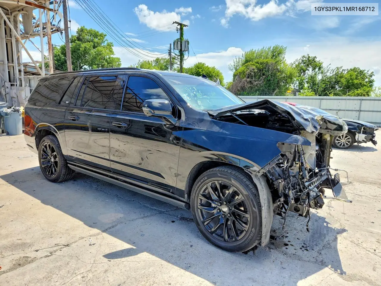 2021 Cadillac Escalade Esv Sport VIN: 1GYS3PKL1MR168712 Lot: 59587156