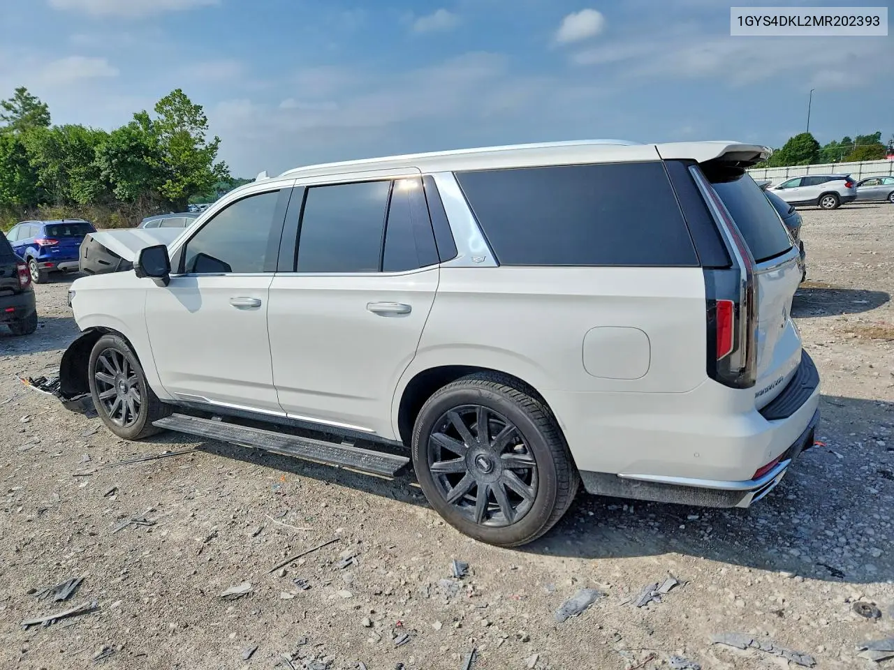2021 Cadillac Escalade Premium Luxury Platinum VIN: 1GYS4DKL2MR202393 Lot: 59903036