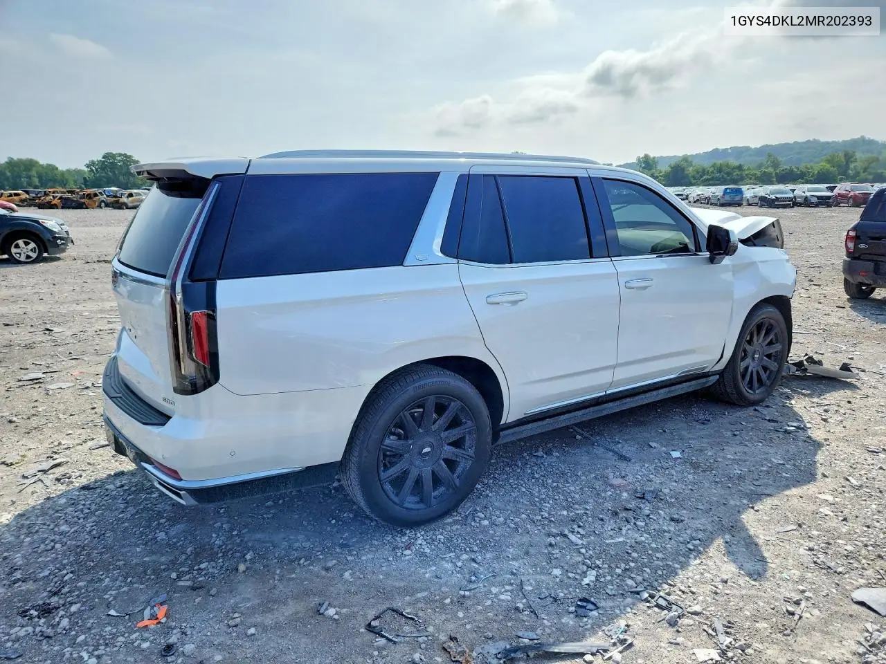 2021 Cadillac Escalade Premium Luxury Platinum VIN: 1GYS4DKL2MR202393 Lot: 59903036
