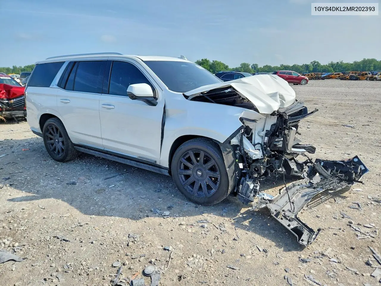 2021 Cadillac Escalade Premium Luxury Platinum VIN: 1GYS4DKL2MR202393 Lot: 59903036