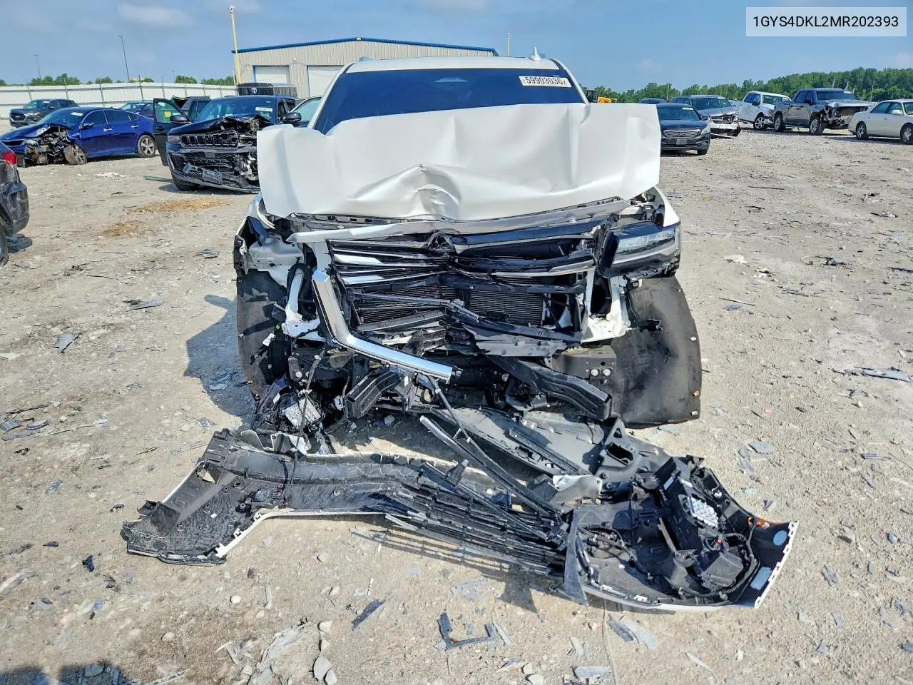 2021 Cadillac Escalade Premium Luxury Platinum VIN: 1GYS4DKL2MR202393 Lot: 59903036