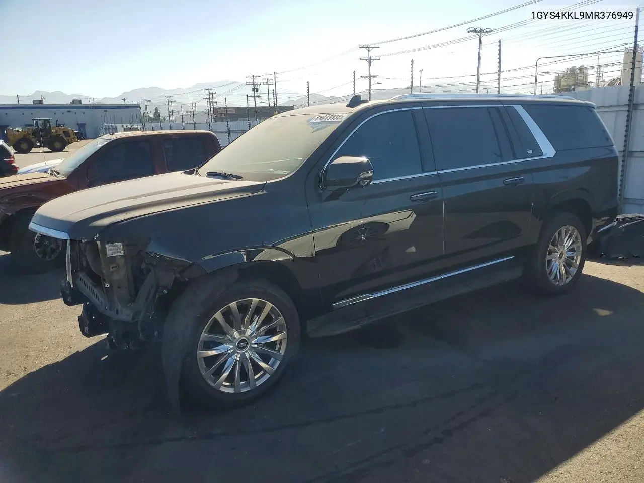 2021 Cadillac Escalade VIN: 1GYS4KKL9MR376949 Lot: 60045036