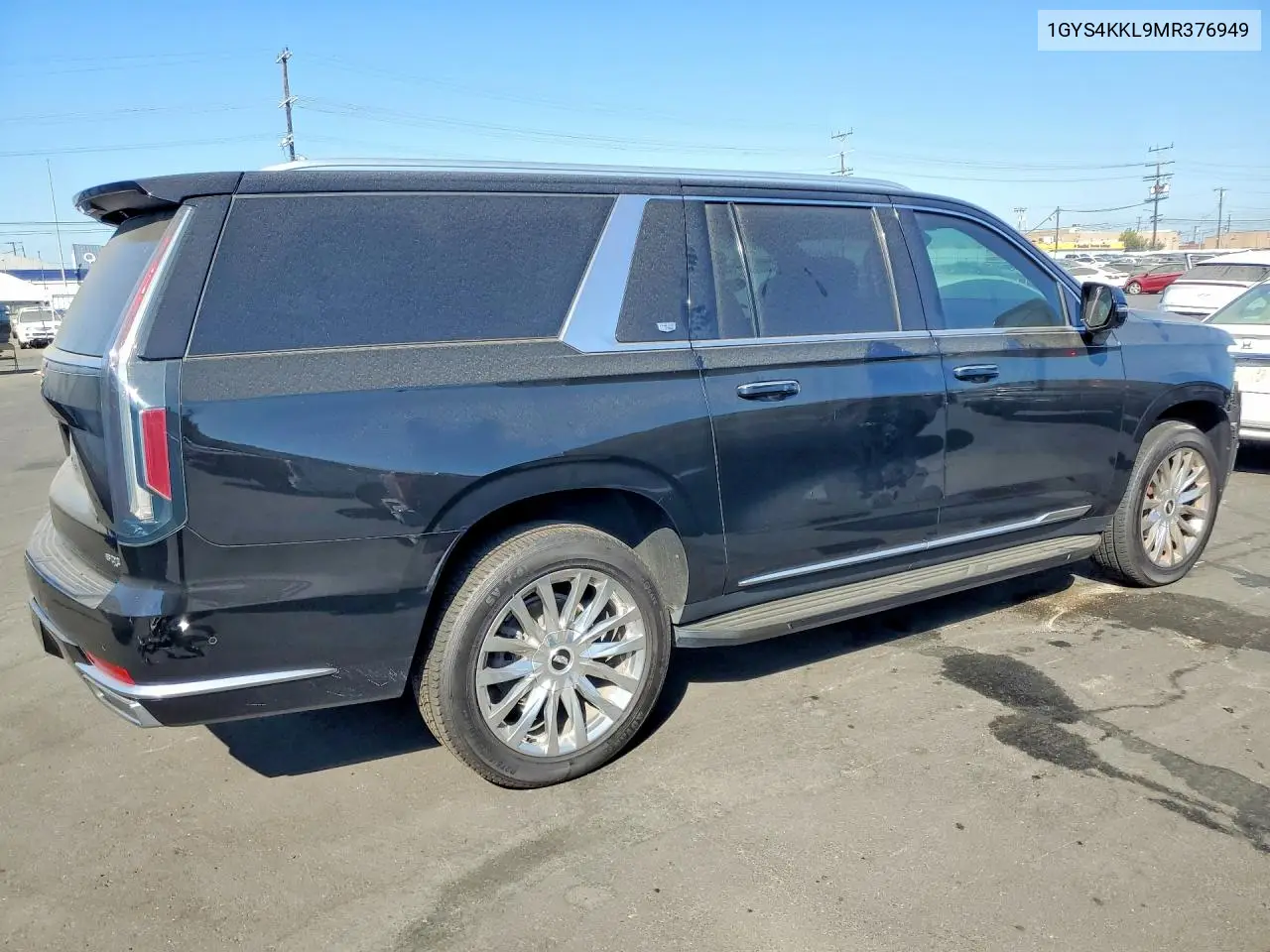 2021 Cadillac Escalade VIN: 1GYS4KKL9MR376949 Lot: 60045036