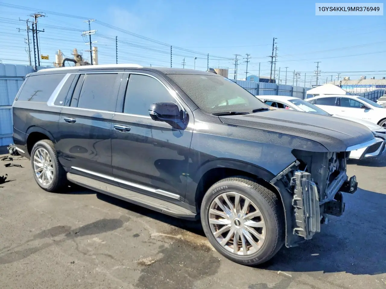 2021 Cadillac Escalade VIN: 1GYS4KKL9MR376949 Lot: 60045036
