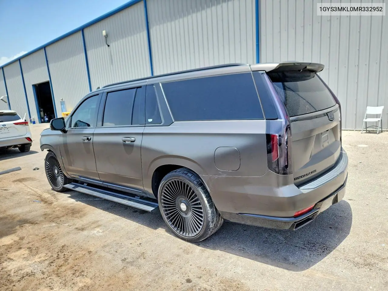2021 Cadillac Escalade Esv Premium Luxury Platinum VIN: 1GYS3MKL0MR332952 Lot: 60230046