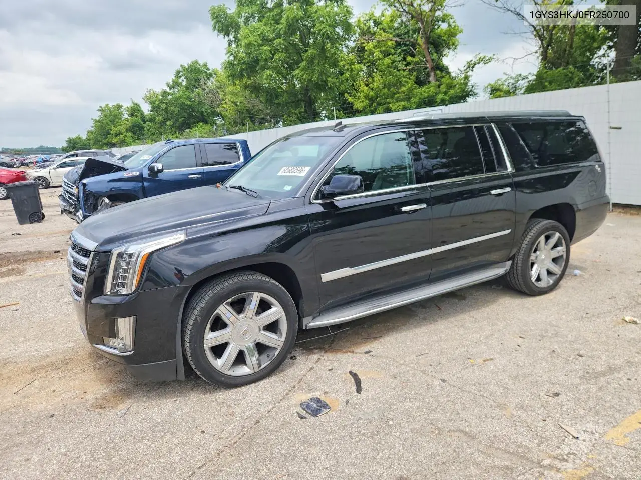 2021 Cadillac Escalade Esv Luxury VIN: 1GYS3HKJ0FR250700 Lot: 60680596