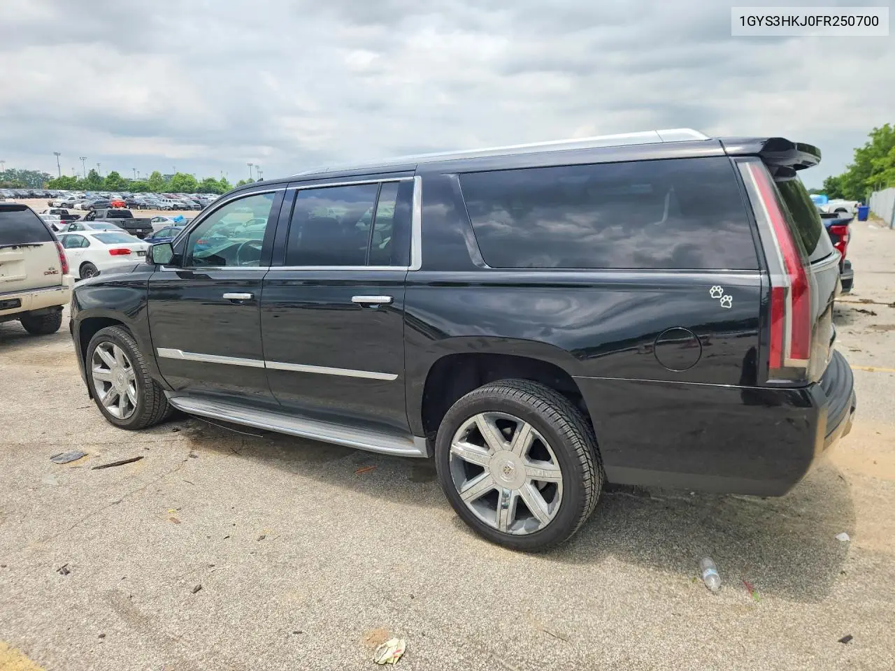 2021 Cadillac Escalade Esv Luxury VIN: 1GYS3HKJ0FR250700 Lot: 60680596