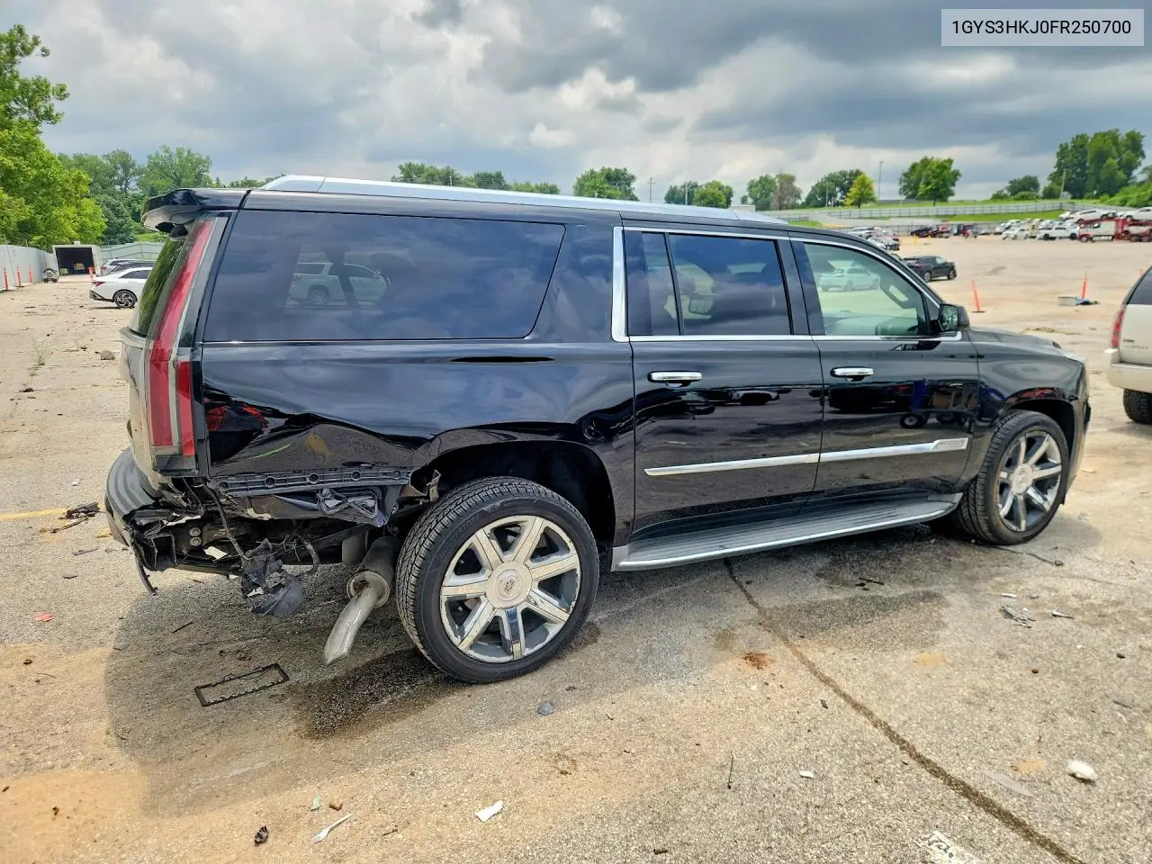 2021 Cadillac Escalade Esv Luxury VIN: 1GYS3HKJ0FR250700 Lot: 60680596