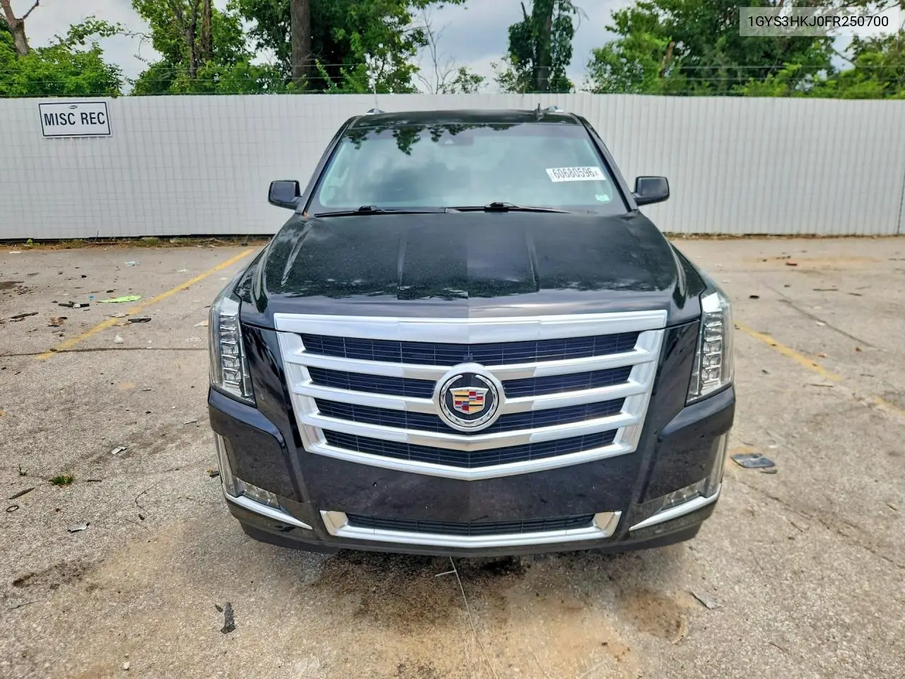 2021 Cadillac Escalade Esv Luxury VIN: 1GYS3HKJ0FR250700 Lot: 60680596