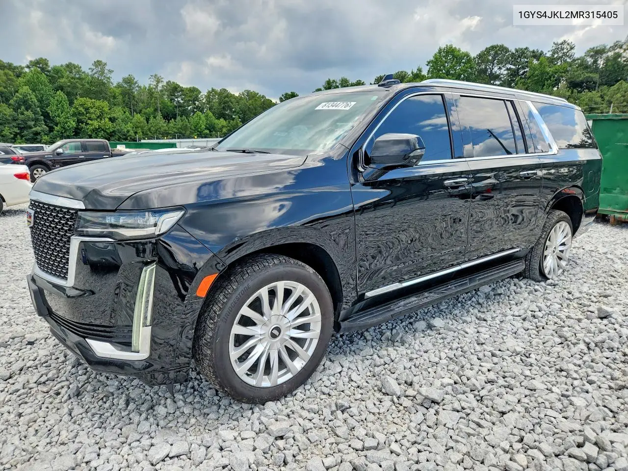 2021 Cadillac Escalade Esv Luxury VIN: 1GYS4JKL2MR315405 Lot: 61344776