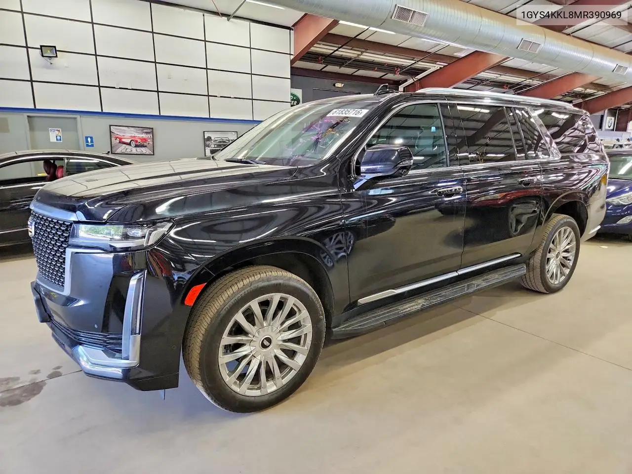 2021 Cadillac Escalade Esv Premium Luxury VIN: 1GYS4KKL8MR390969 Lot: 61835716